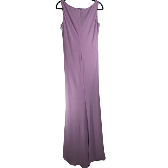 Ieena for MacDuggal Women's Ruched Zip Sleeveless Bodycon Dress size 8 Event - Picture 2 of 14